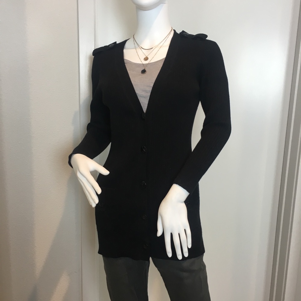 Ann Taylor black cardigan